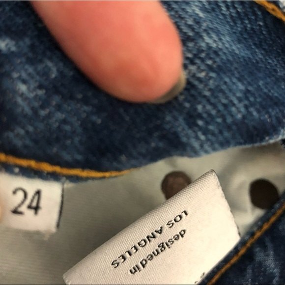 Boyish Tommy Jeans Women’s 24 His Girl Friday Straight High Rise Floral Paint - Picture 16 of 16